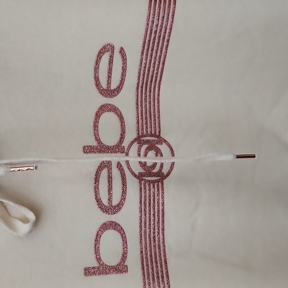 NWT! Bebe fleece hoodie - Picture 4 of 9